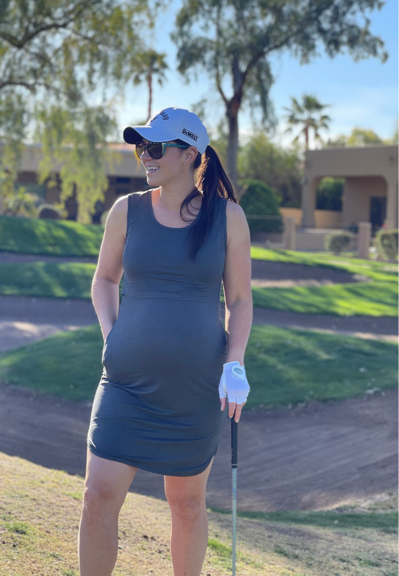 Randi Pocket Maternity and Nursing Dress