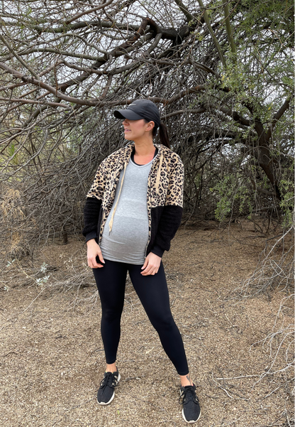Ashley Ruched Maternity and Nursing T-Shirt