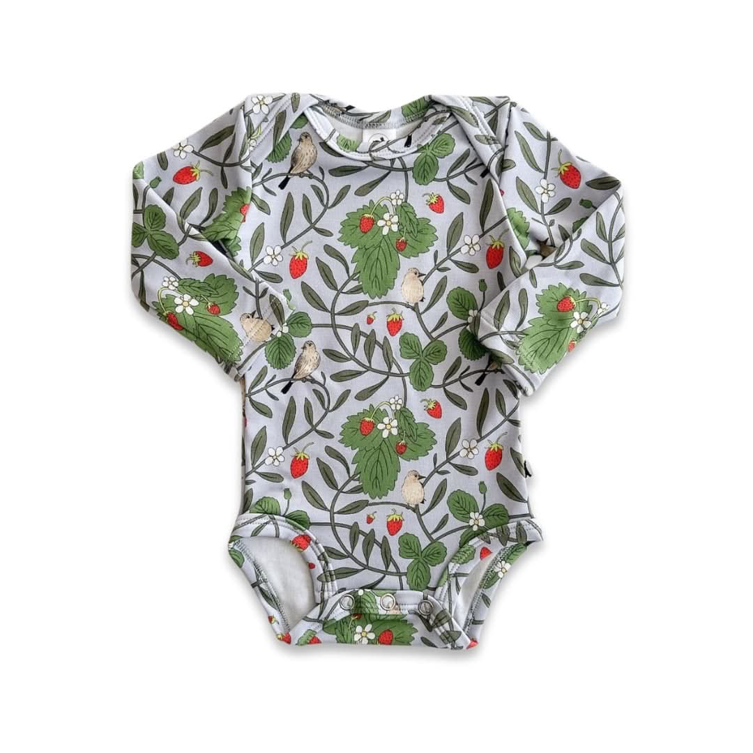 Baby Long-Sleeve Bamboo Onesie | Travel