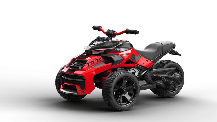 2026 Moto électrique 2 places 24V 3 roues SPIDER pour enfants de 3 à 7 ans avec télécommande