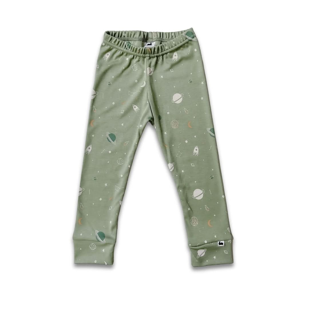 Leggings en bambou pour enfants | Fleurs Célestes
