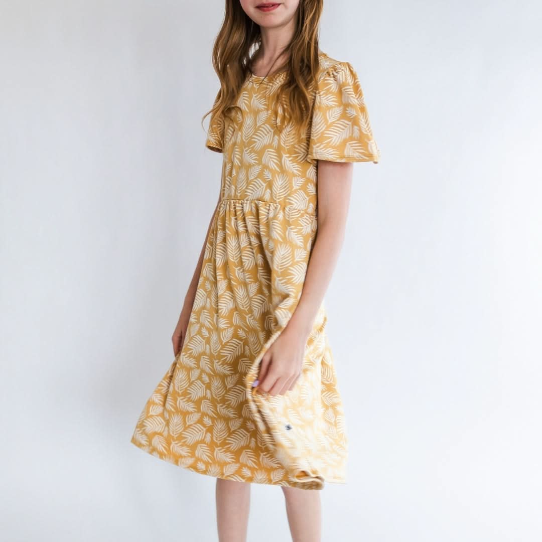 Youth Bamboo Kaia Dress | Antique Floral