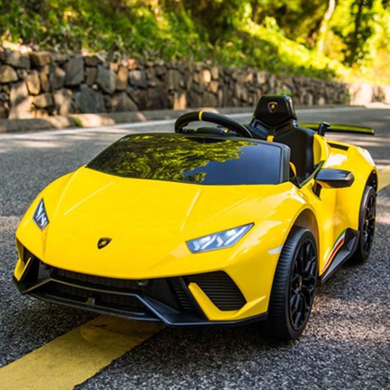 Voiture électrique Lamborghini Huracan DELUXE 12V 2026 pour enfants avec télécommande