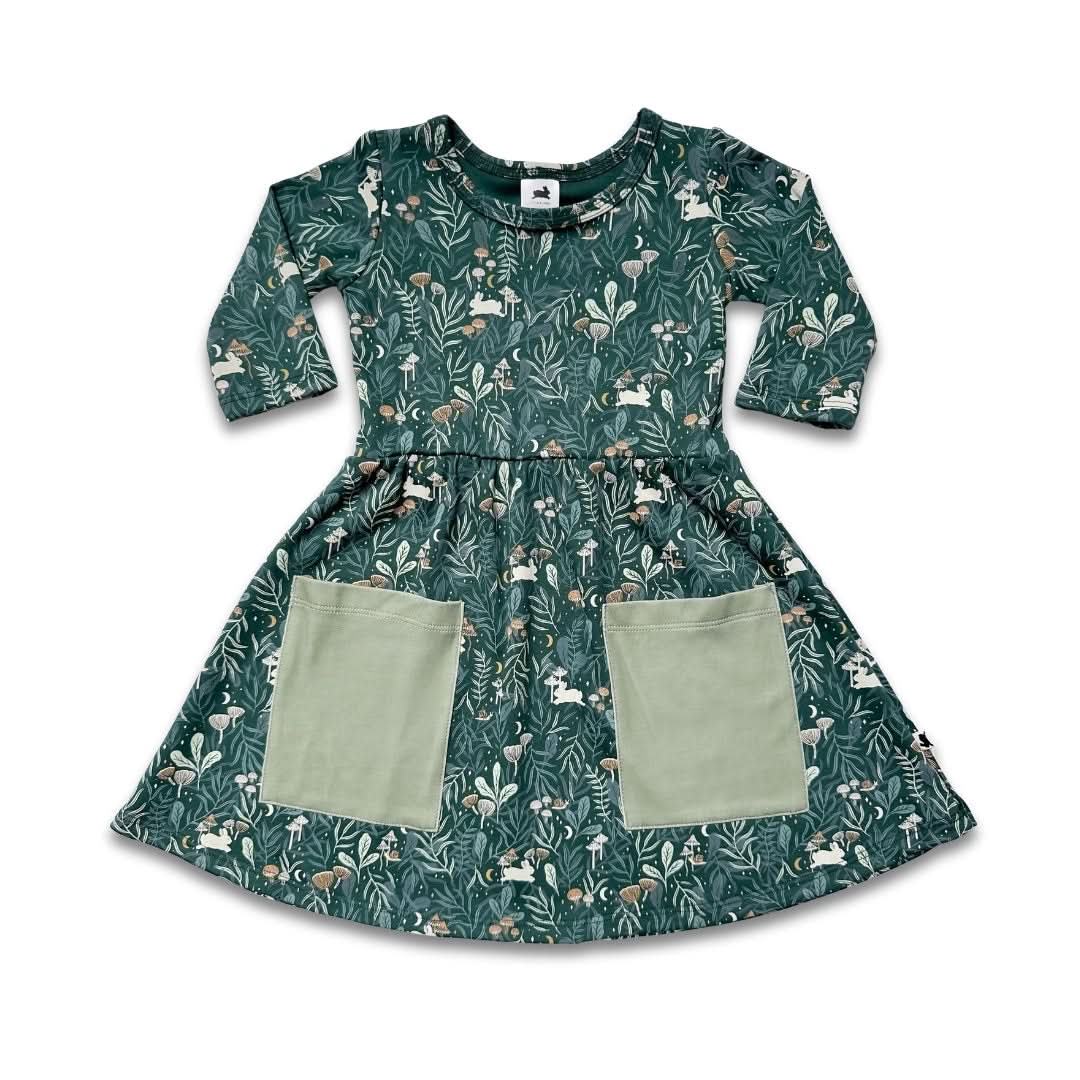Baby/Kids' Bamboo Clementine Dress | Twilight Grove