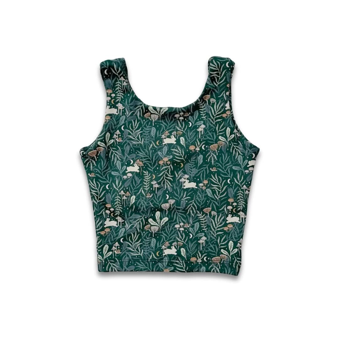Youth Bamboo Longline Bralette-Style Tank | Twilight Grove