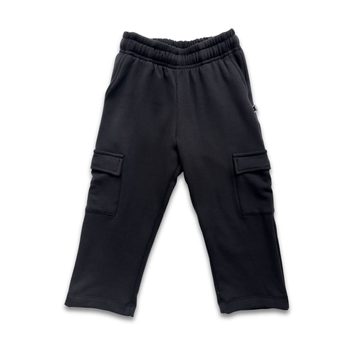 Pantalon cargo polaire en bambou pour enfant | Terracotta