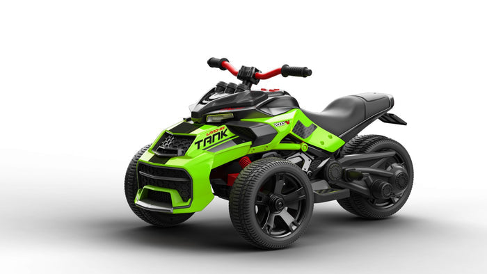 2026 Moto électrique 2 places 24V 3 roues SPIDER pour enfants de 3 à 7 ans avec télécommande