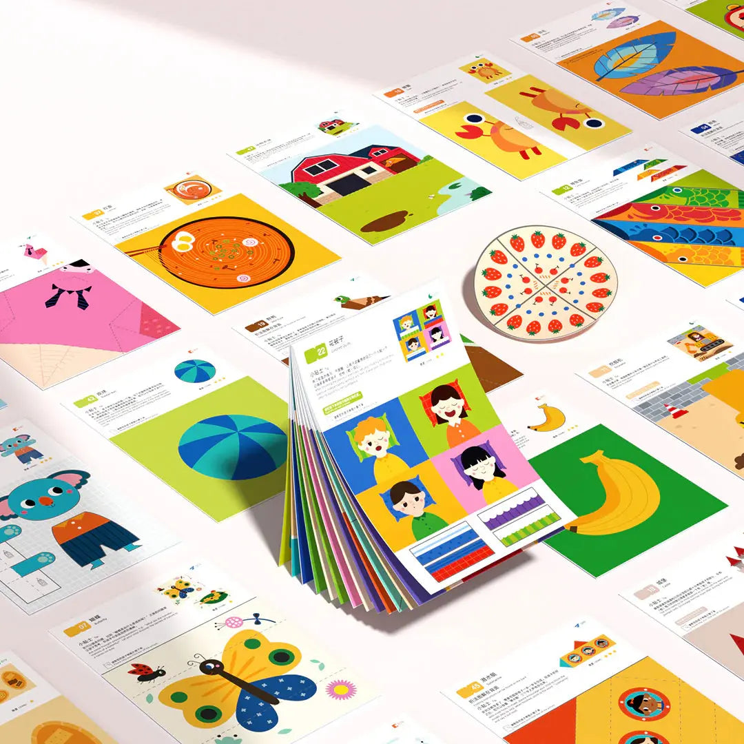 Brain Game Book: Let's Cut Paper Level 3