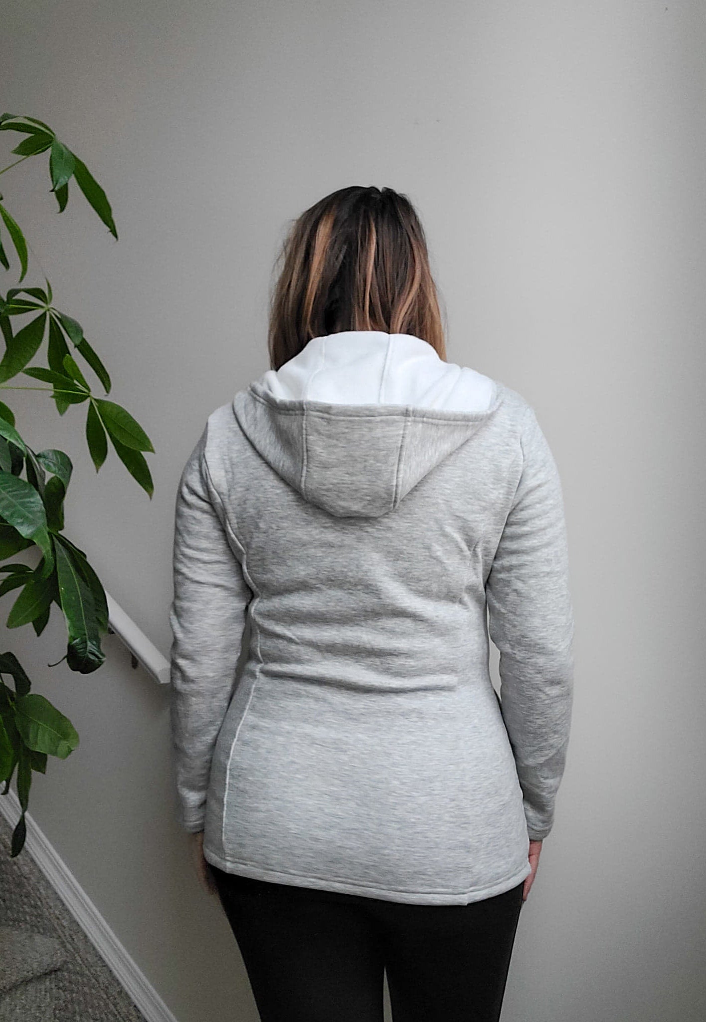 Hoodie en polar 2-en-1 pour portage
