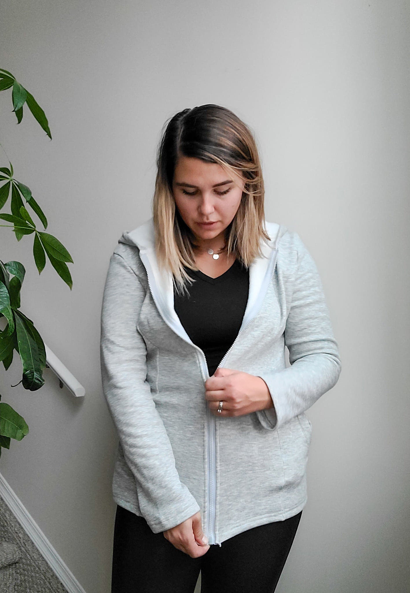 Hoodie en polar 2-en-1 pour portage