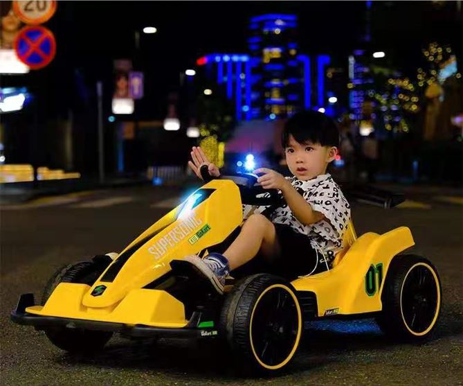 Go-kart électrique 12 V avec télécommande