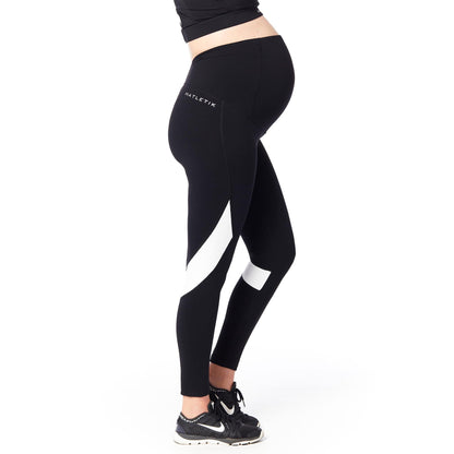 COURAGE Ankle length legging with fold over panel