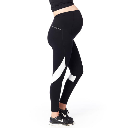 COURAGE Legging longueur cheville avec panneau rabattable