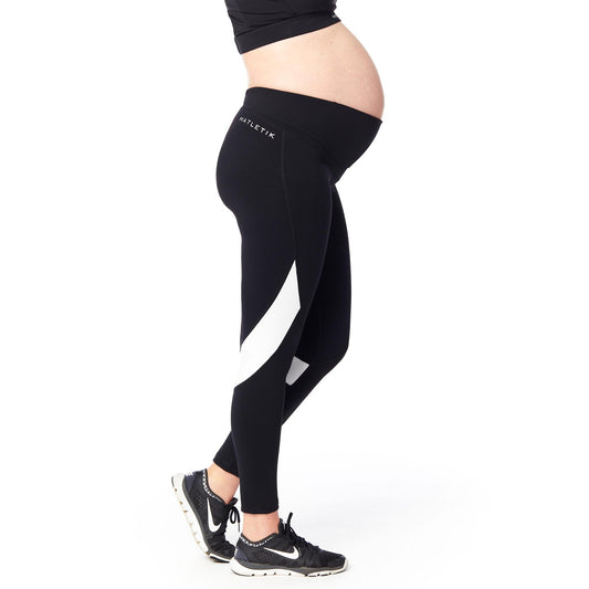 COURAGE Legging longueur cheville avec panneau rabattable