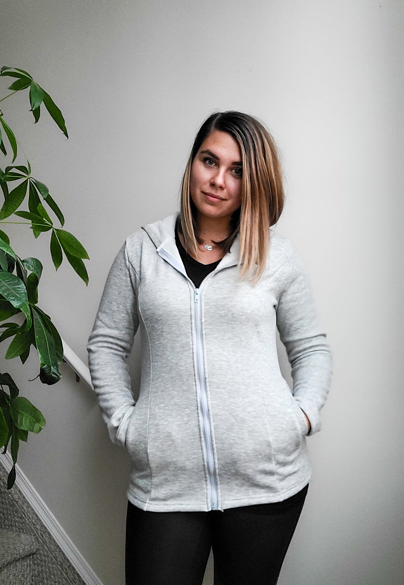 Hoodie en polar 2-en-1 pour portage