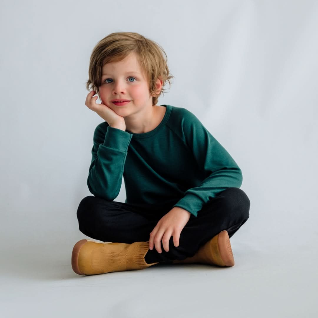 Baby/Kids' Bamboo Raglan Pullover | Juniper