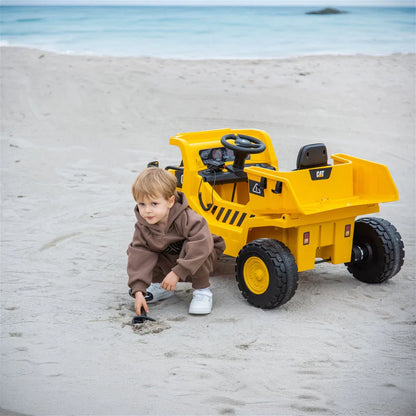 Camion benne électrique 12 V CAT pour enfants