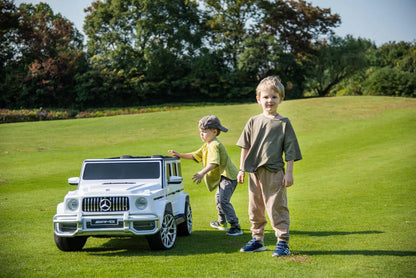 2026 24V Mercedes Benz AMG G63 G Wagon DELUXE 2 Seater Kids Ride On Car With Remote Control
