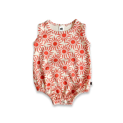 Grenouillère débardeur en bambou pour bébé/enfant avec boutons-pression | Sunkissed