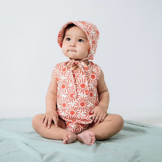 Baby/Kids' Bamboo Tank Romper With Snaps | Sunkissed