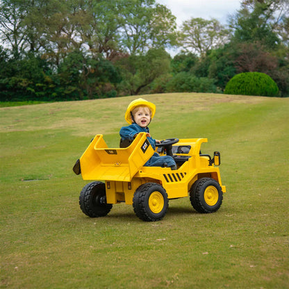 Camion benne électrique 12 V CAT pour enfants