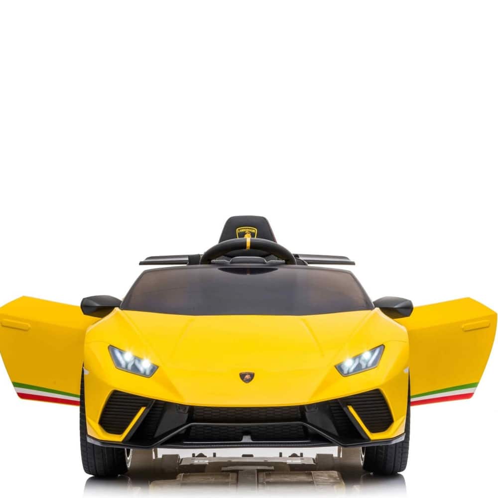 Voiture électrique Lamborghini Huracan DELUXE 12V 2026 pour enfants avec télécommande