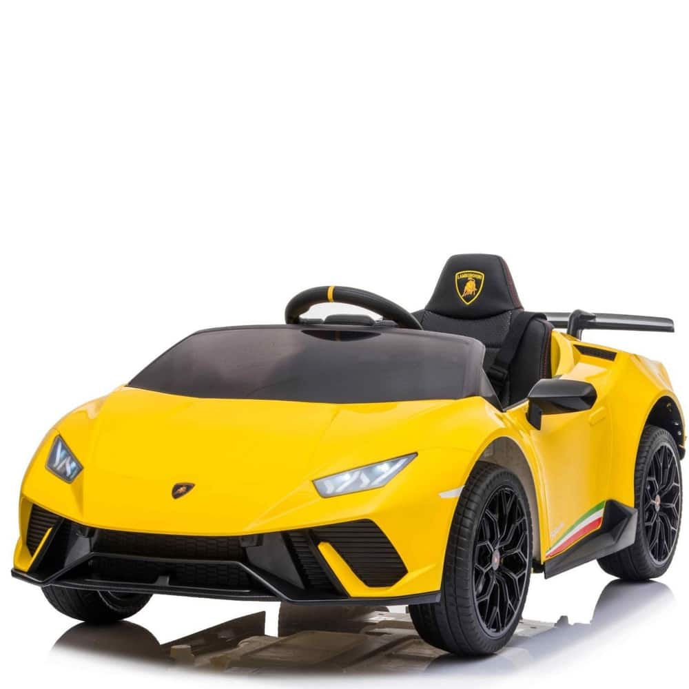 Voiture électrique Lamborghini Huracan DELUXE 12V 2026 pour enfants avec télécommande