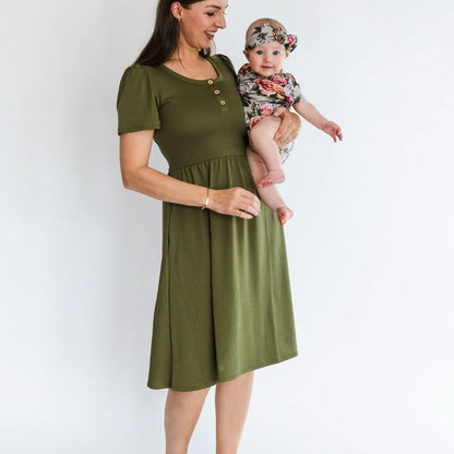 Ladies’ Rayon from Bamboo Kaia Dress | Antique Floral