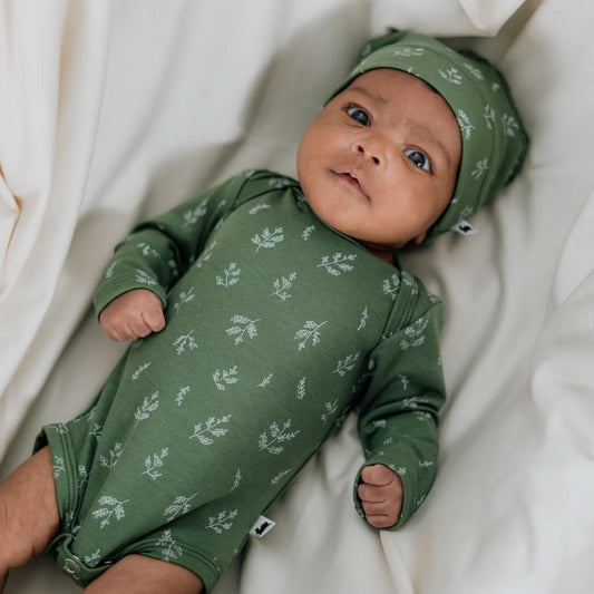 Baby Long-Sleeve Bamboo Onesie | Forager