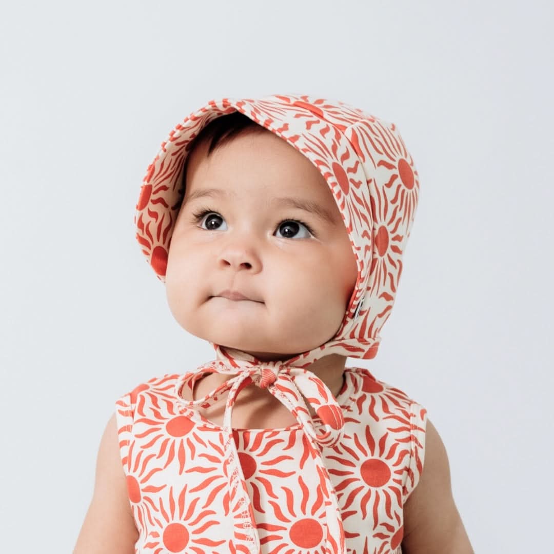 Chapeau de soleil en bambou pour bébé/enfant | Sunkissed