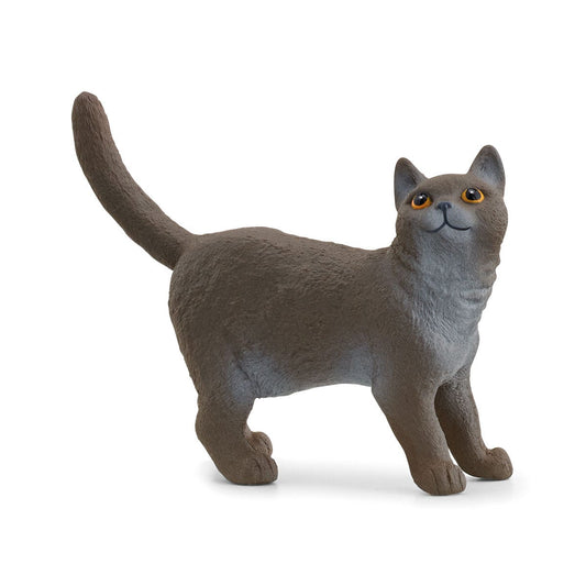 British Shorthair Cat Play Figure