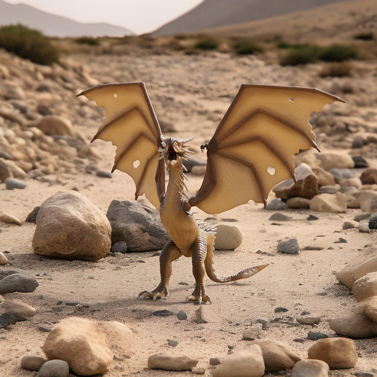 Hungarian Horntail Dragon Figure