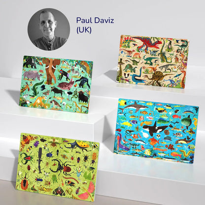 Apprenons le puzzle : Le monde des insectes 126P
