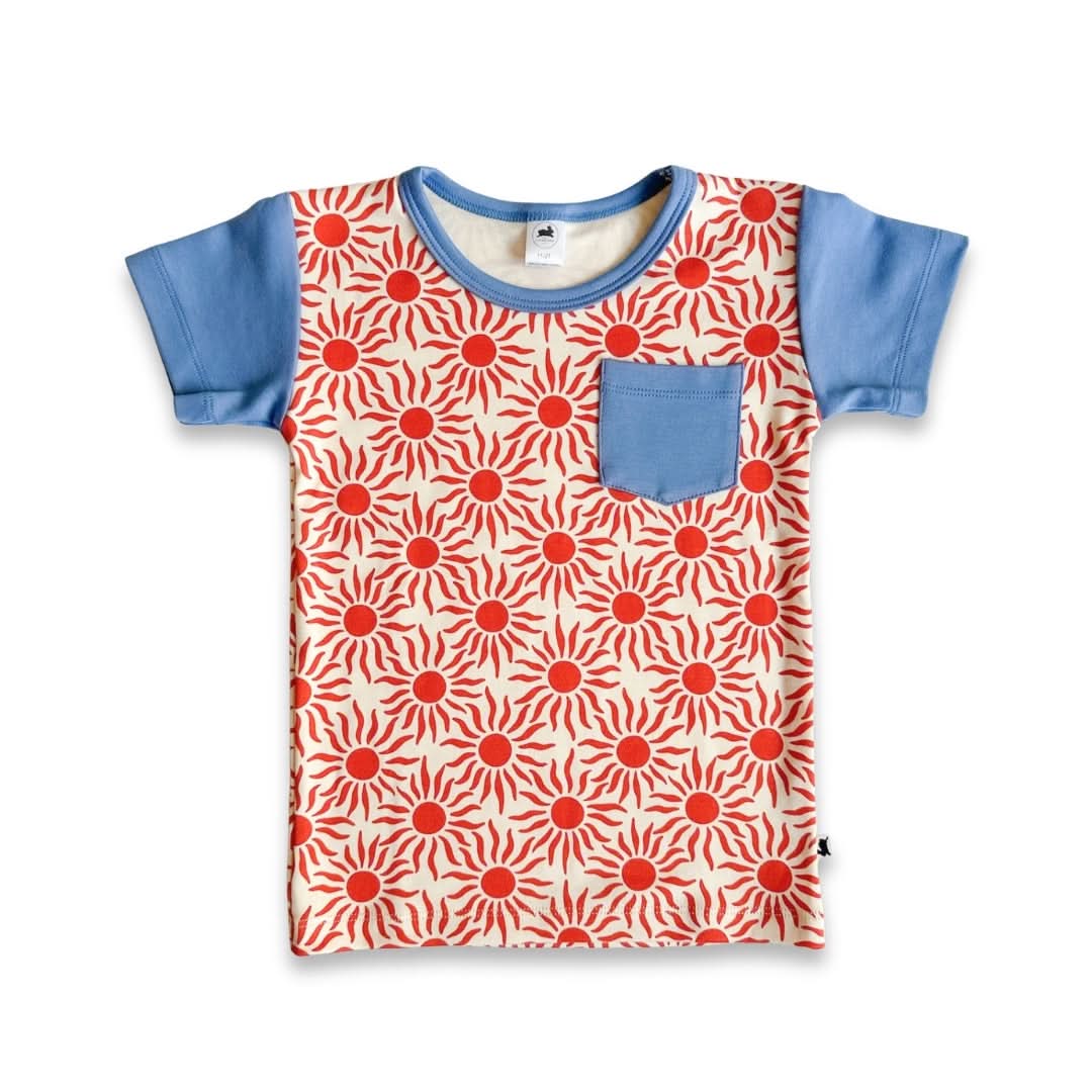 T-shirt de poche en bambou pour bébé/enfant | Sunkissed