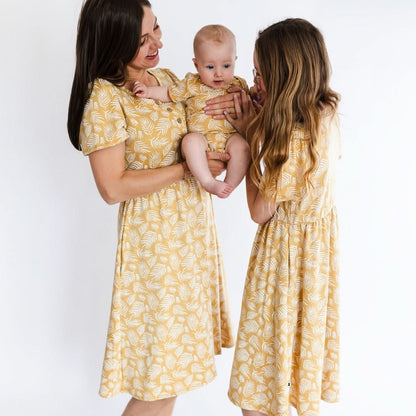 Robe Kaia en bambou pour femme | Olive