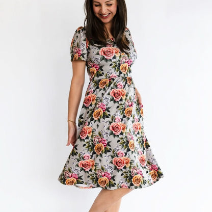 Robe Kaia en bambou pour femme | Olive