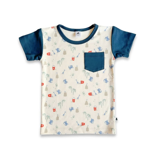 Baby/Kids' Bamboo Pocket T-Shirt | Digging It