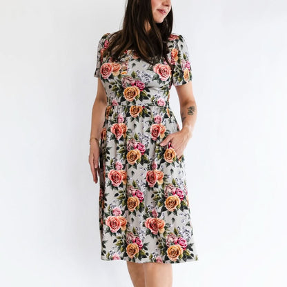 Robe Kaia en bambou pour femme | Olive