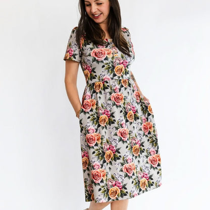 Robe Kaia en bambou pour femme | Olive