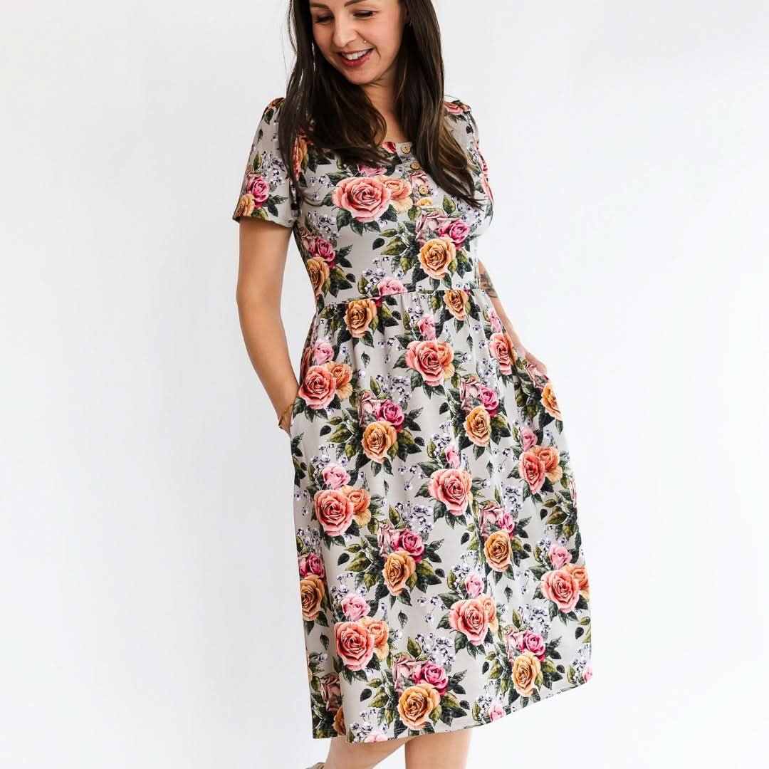 Ladies’ Bamboo Kaia Dress | Antique Floral