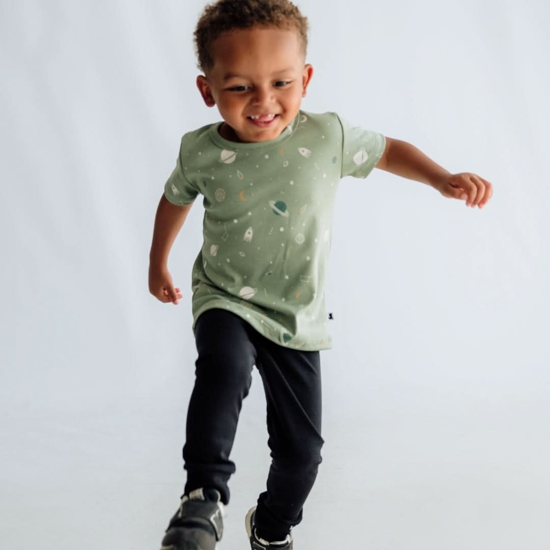 Baby/Kids' Bamboo T-Shirt | Outer Space