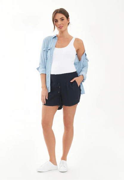 Luxe Knit Fitted Maternity Tank Top