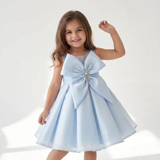 Sofia Bow Girls' Formal Dress