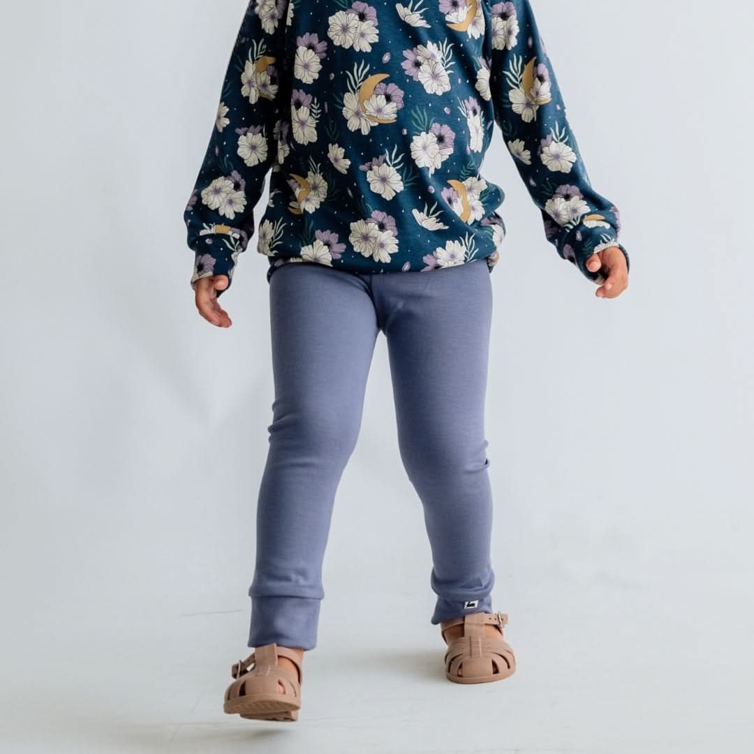 Leggings en bambou pour enfants | Fleurs Célestes