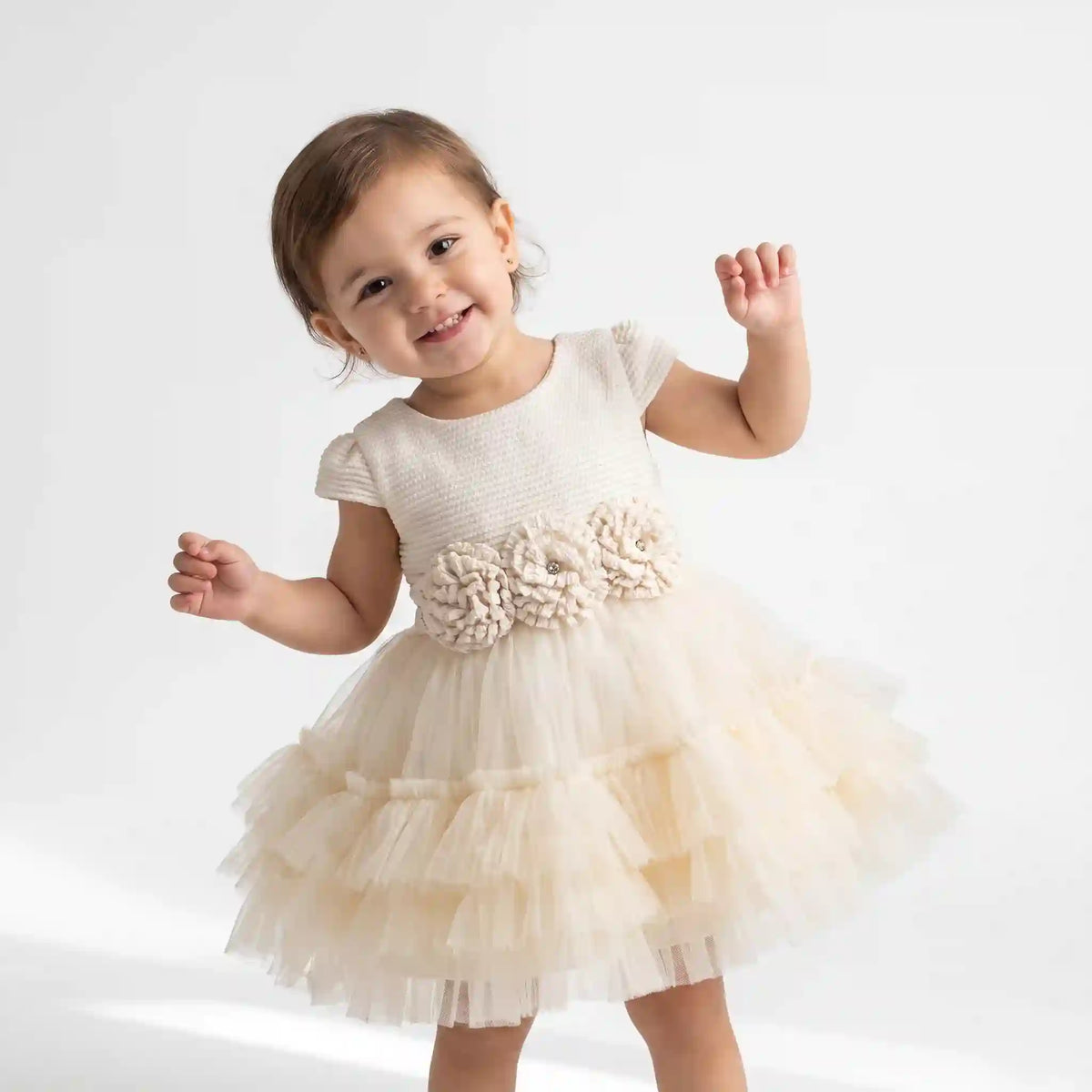 Odessa Baby Dress & Shoes Set