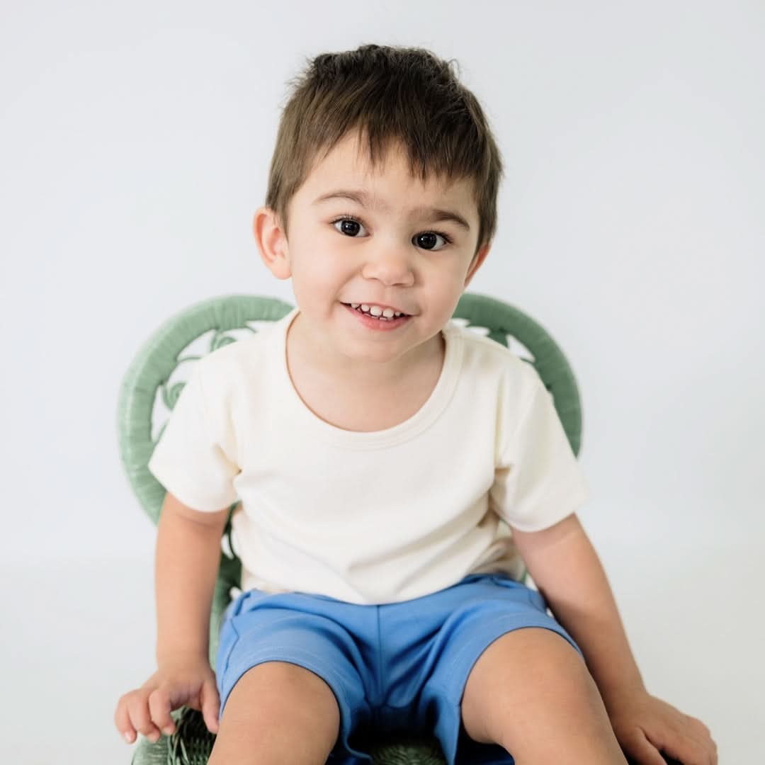 T-shirt enfant en bambou | Rose Taffy