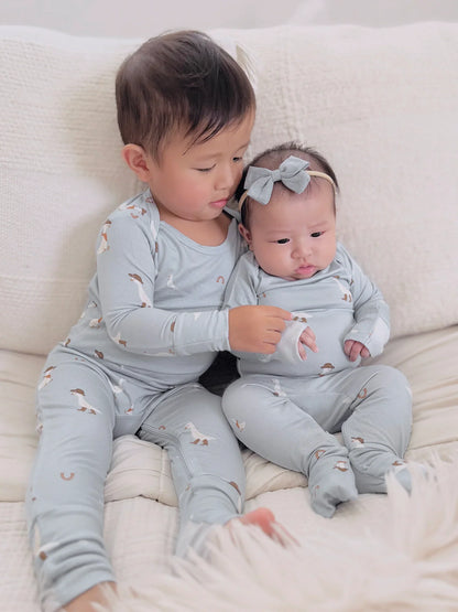 Pyjama grenouillère convertible | günamüna | Cowboy Goose