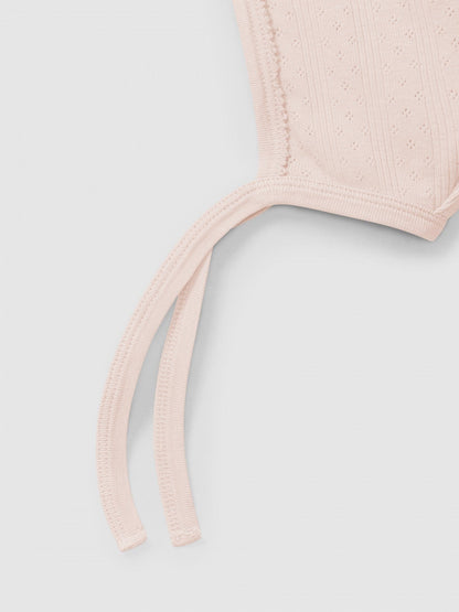 Ensemble ajouré trois pièces | Rose | Douillet