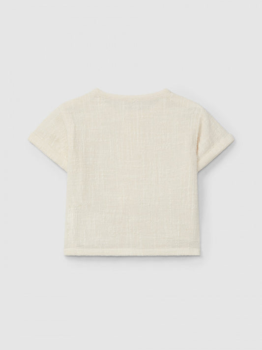 Chemise effet naturel | Naturel | Ajusté