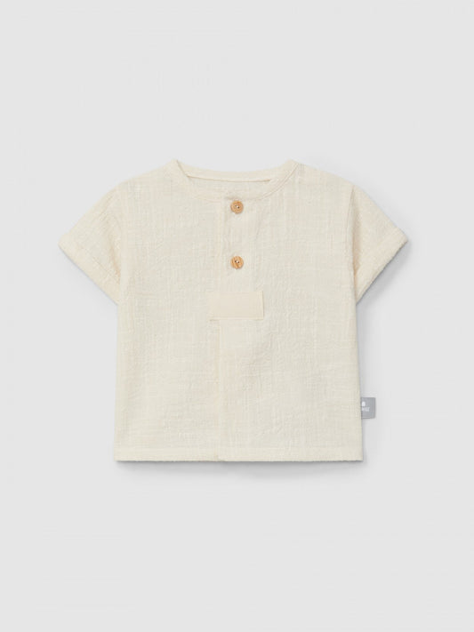 Chemise effet naturel | Naturel | Ajusté